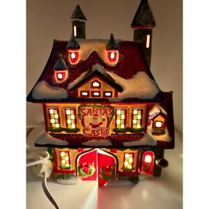 Dept 56 Santa's Castle Lighted 2004